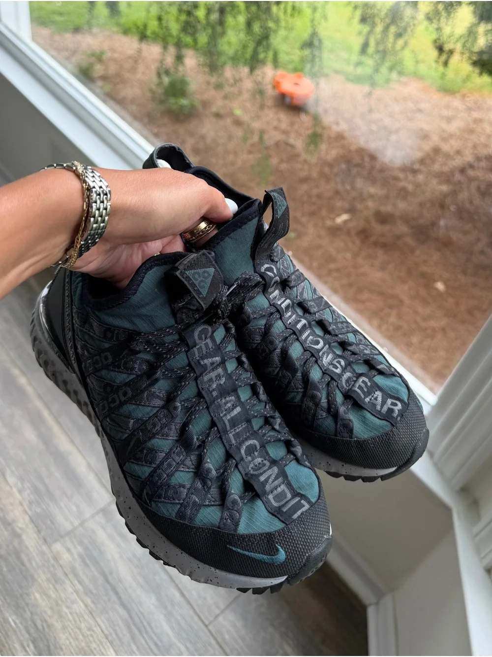 Nike ACG react Terra gobe deep jungle , size US 5.5 #running #pegasus
